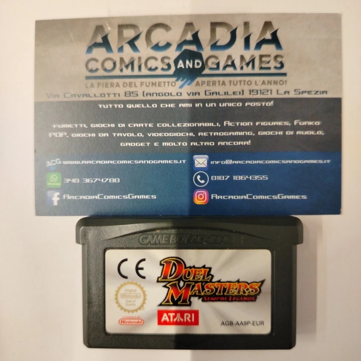 Duel Masters Senpai Legends Game Boy Advance Nintendo GBA Solo Cartuccia Loose